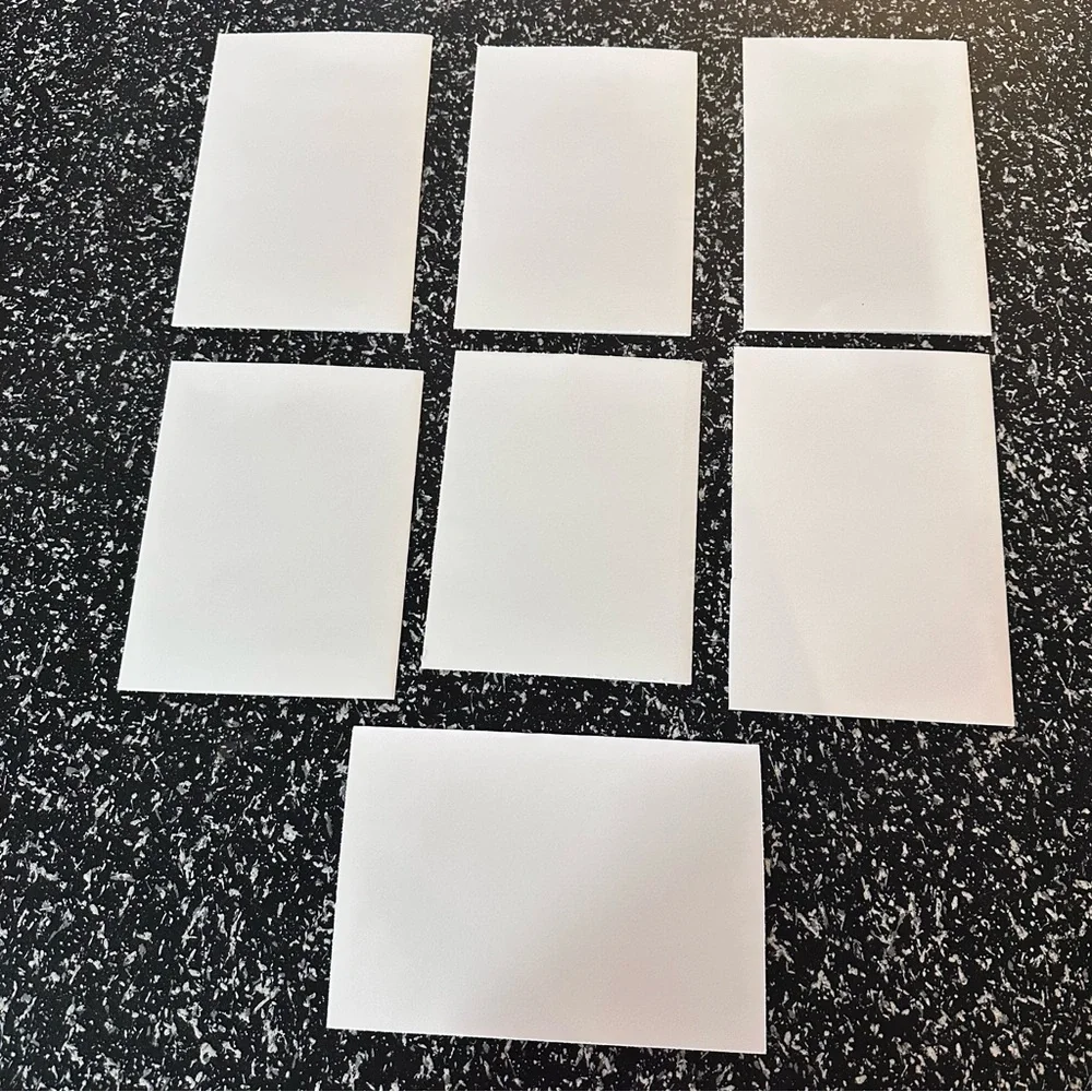Handmade Greeting Cards Set Of 7 NEW